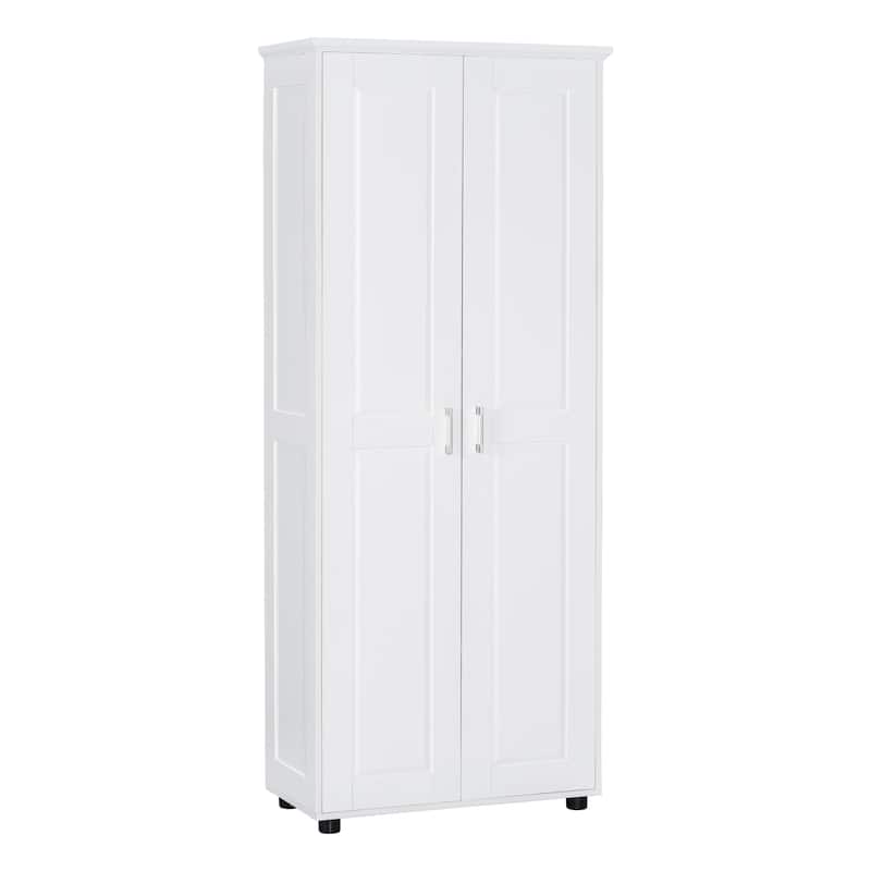 GDF Studio - Karry Modern MDF Storage Cabinet with Two Doors and Adjustable Shelf