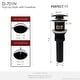 preview thumbnail 7 of 42, STYLISH Pop-Up Bathroom Sink Drain with Overflow D-701