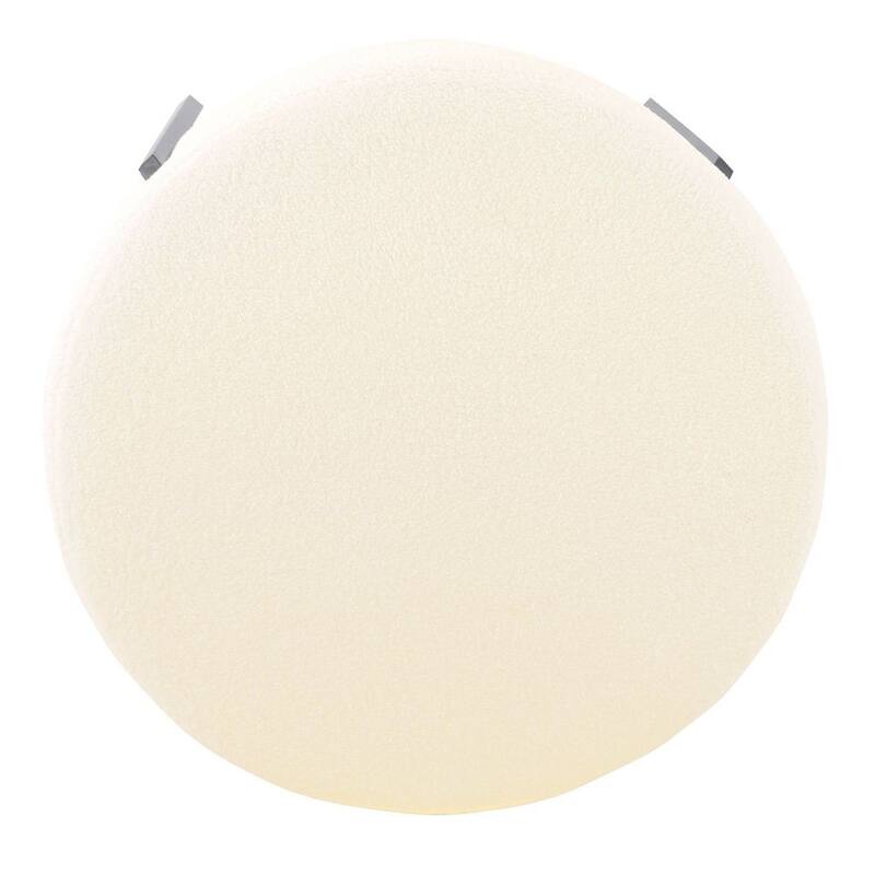 HomePop Modern Round Ottoman
