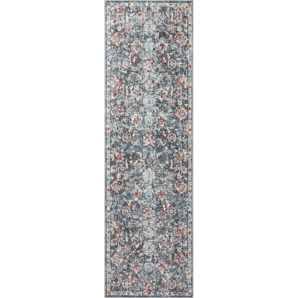 Alexander Home Penelope Floral Oriental Area Rug