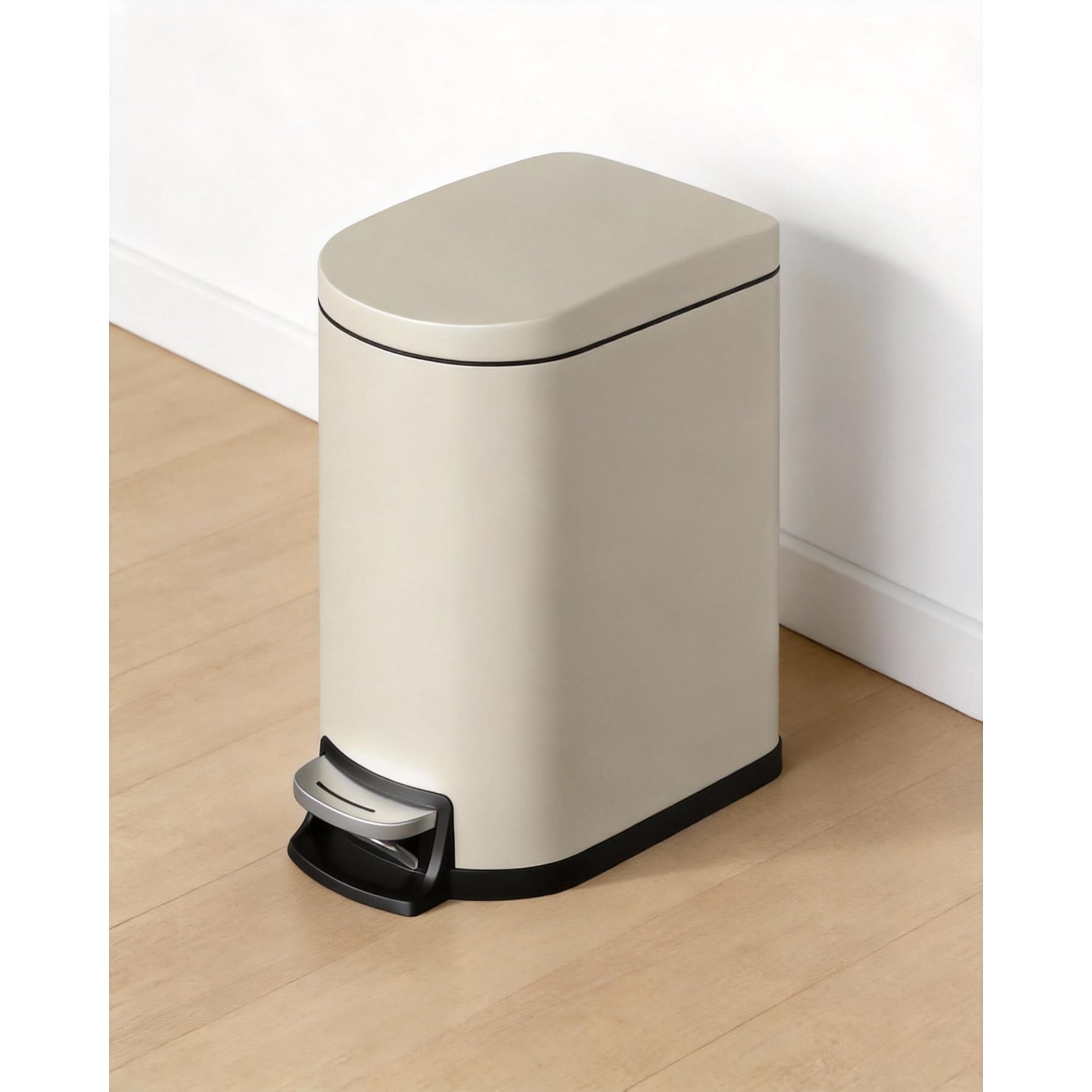 2.6 Gallon/10 Liter Slim Trash Can, with Removable Inner Bucket