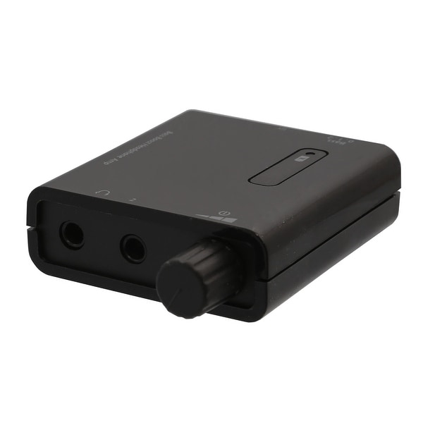 3.5" Portable Headphone Amplifier. Bass Boosting, Hardware EQ Switch, Volume Control with Power ON