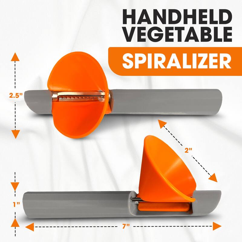 Cheer Collection Vegetable Peeler and Spiralizer