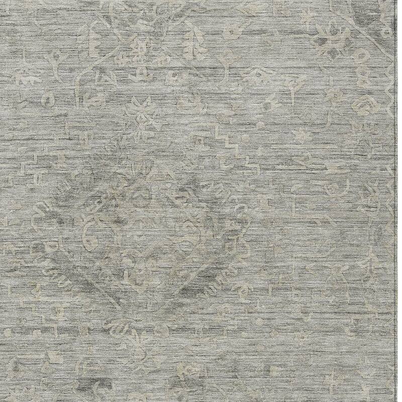 HomeRoots Floral Traditional Rectangle Outdoor Rug