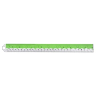Empty Inch Ruler Straight Ruler Inch Metric English Measuring - Bed Bath & Beyond - 43690446