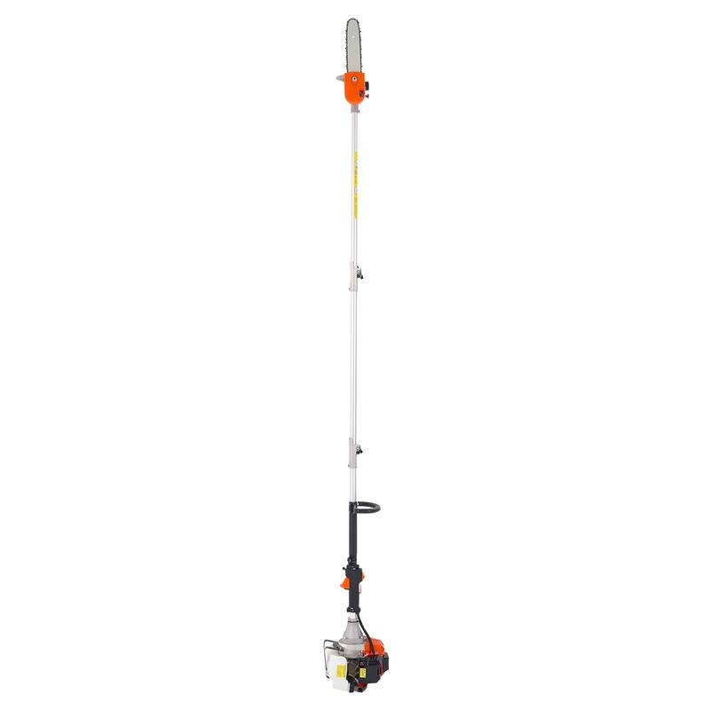 Cordless Gas Pole Saw with Adjustable Head for Branch Cutting 43CC - 10.8 × 8.9 × 8.9 in