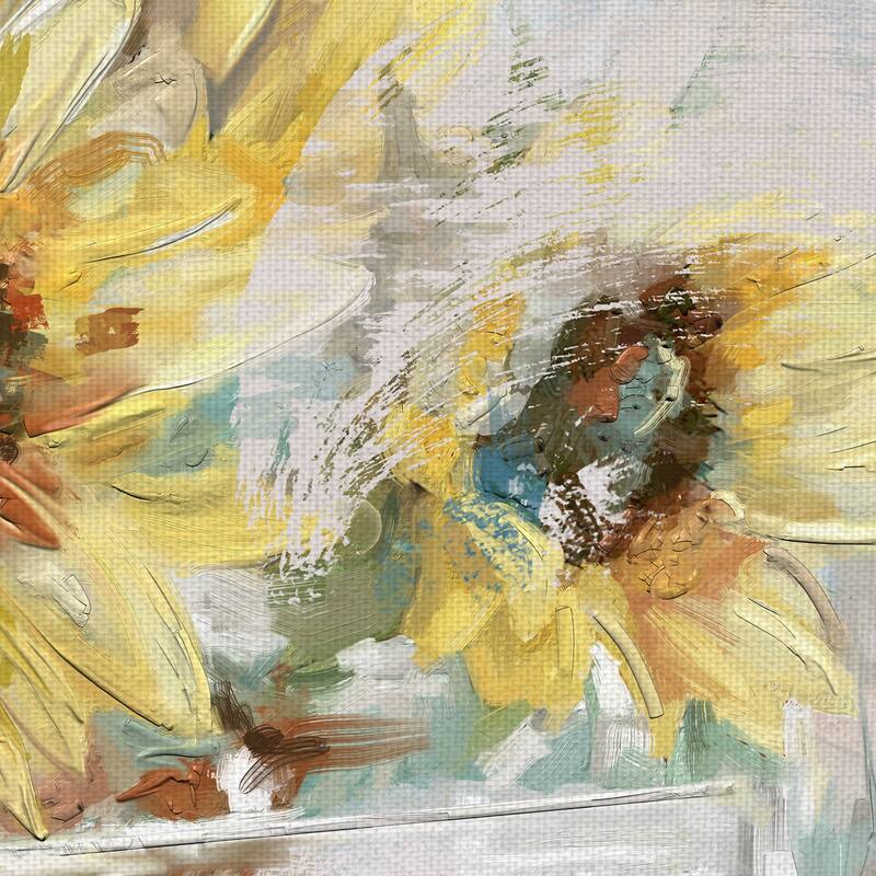Tournesols Canvas Art Print