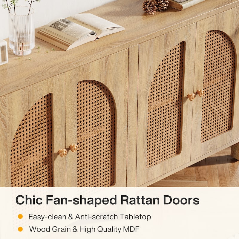 59 Inches Sideboard Buffet Cabinet