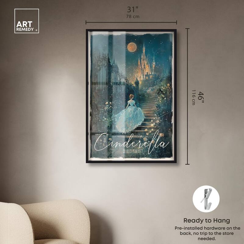Classic Cinderella Shadowbox by Art Remedy