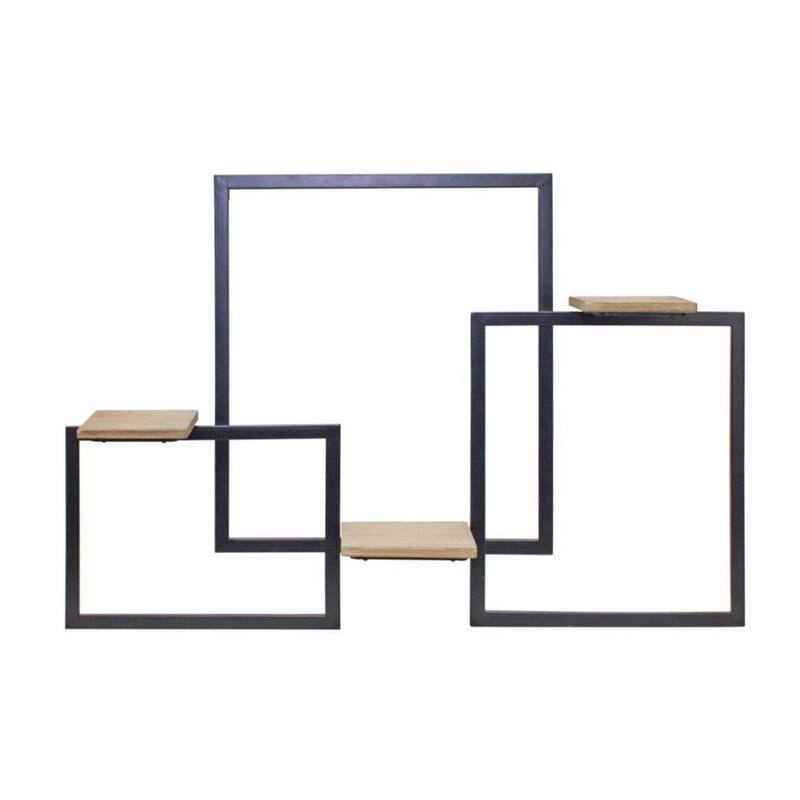 Wall Hanging Wooden Shelves - 37"