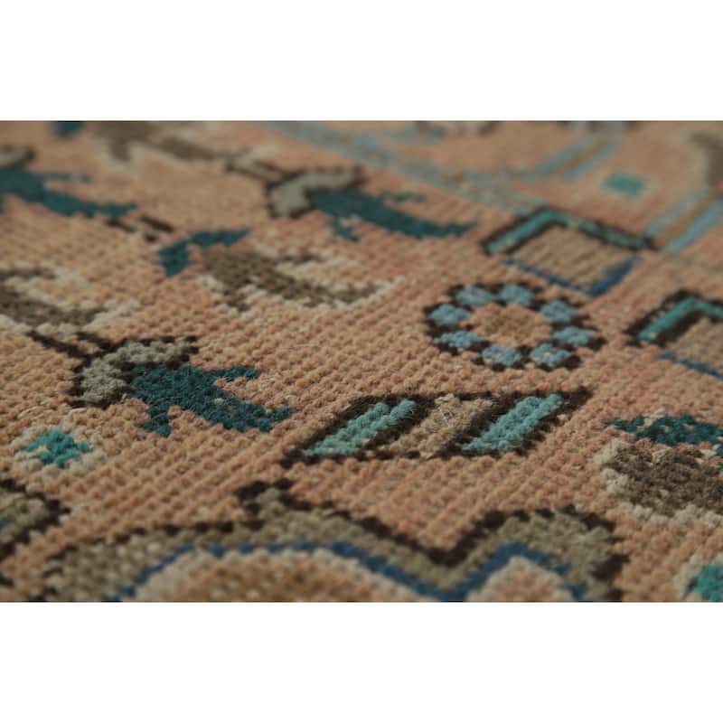 Tabriz Persian Vintage Area Rug Handmade Living Room Wool Carpet - 8'2" x 11'3"