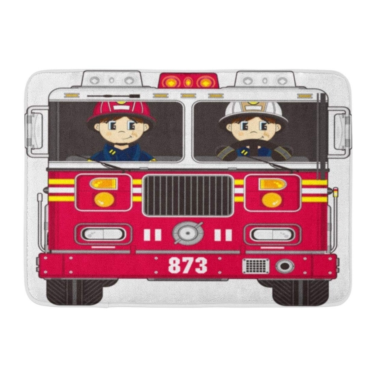 fire engine bath toy
