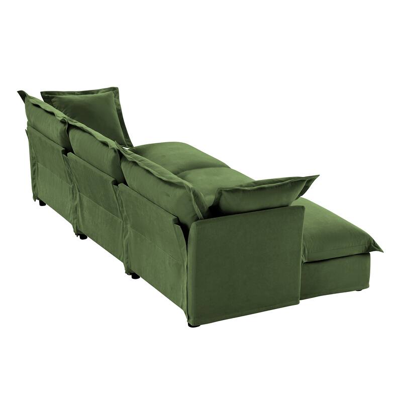 Luxury Sleeper Sofa Bed with Soft Cushion - Ultimate Comfort for Your Home