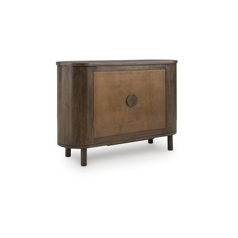 Signature Design by Ashley Mayridge Brown Accent Cabinet - 48" W x 16" D x 34" H