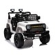 preview thumbnail 1 of 54, 12V Kids Ride On Truck Electric Car Toy for Toddles with 2.4G Remote Control White