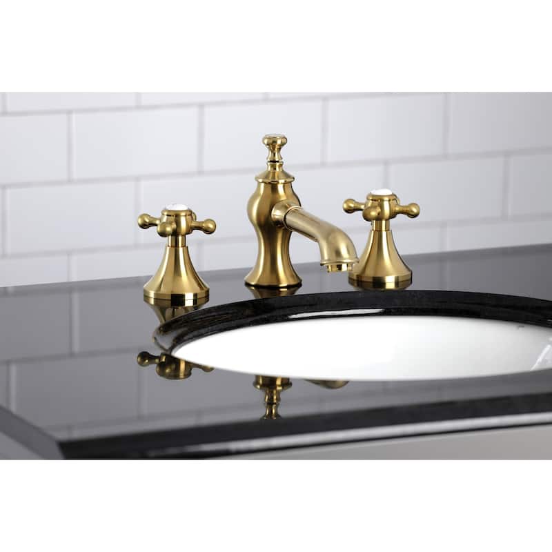Kingston Brass English Country 8 in. Widespread Bathroom Faucet