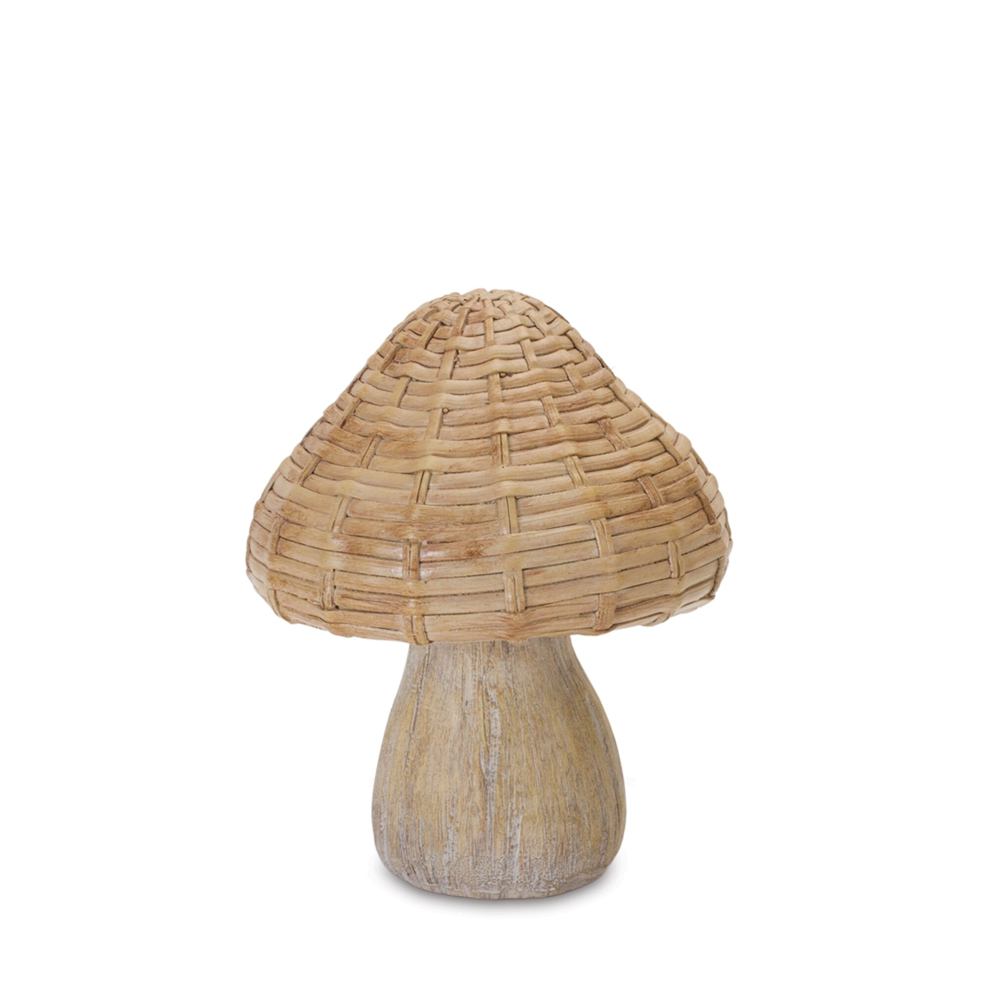 Wicker Mushroom Decor (Set of 3) - 5
