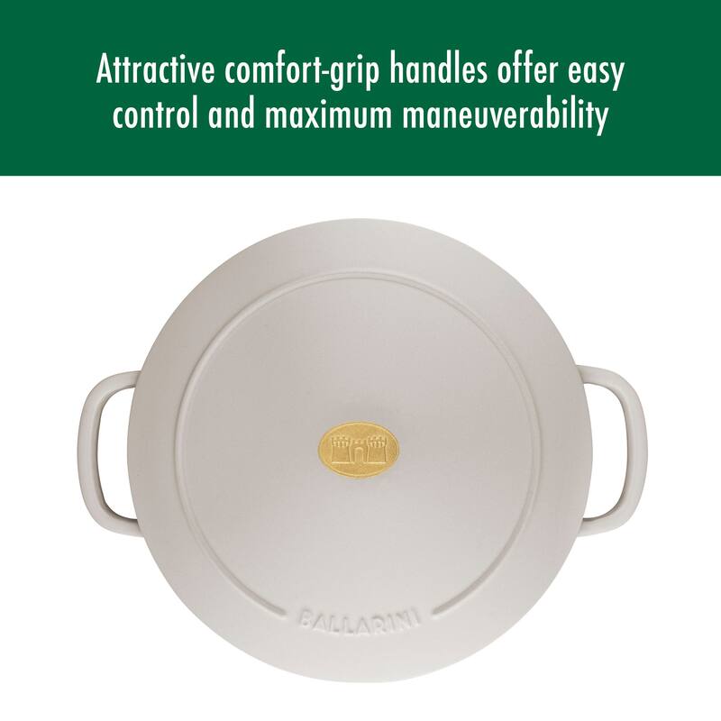 BALLARINI Bellamonte Cast Iron 7.5-qt Round Dutch Oven - 7.6-qt