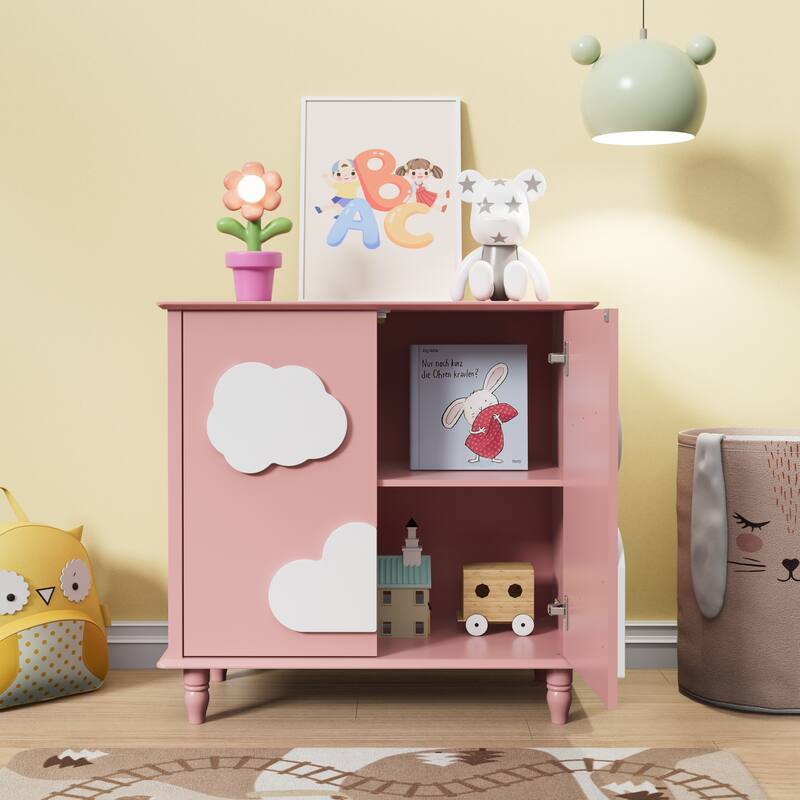 Sideboard Buffet Cabinet Kitchen Cabinet With Removable Shelves