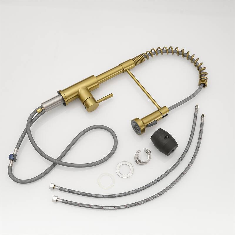 Kitchen Faucet with Pull Down Sprayer Single Handle