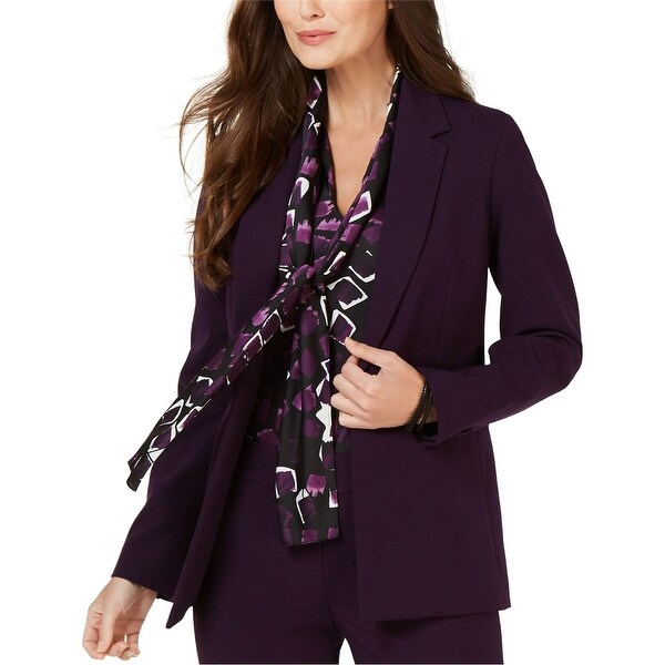 Nine West Womens Notch One Button Blazer Jacket. Opens flyout.