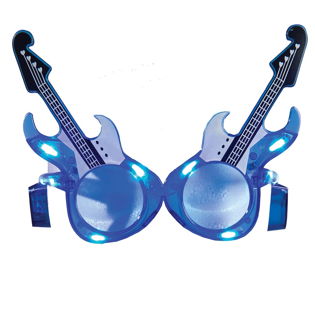 Light-Up LED Electric Guitar Shades