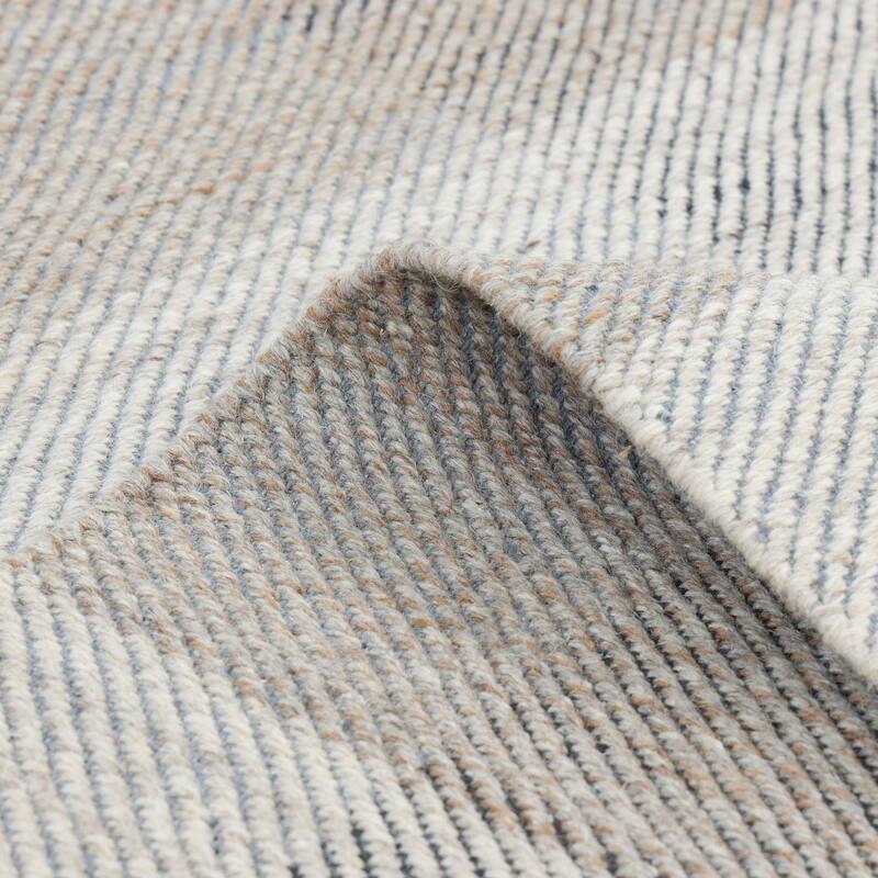 Overton Handmade Modern Contemporary Checkered Area Rug