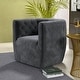 preview thumbnail 3 of 40, Luxor Mid Century Modern Swivel Accent Comfy Chair
