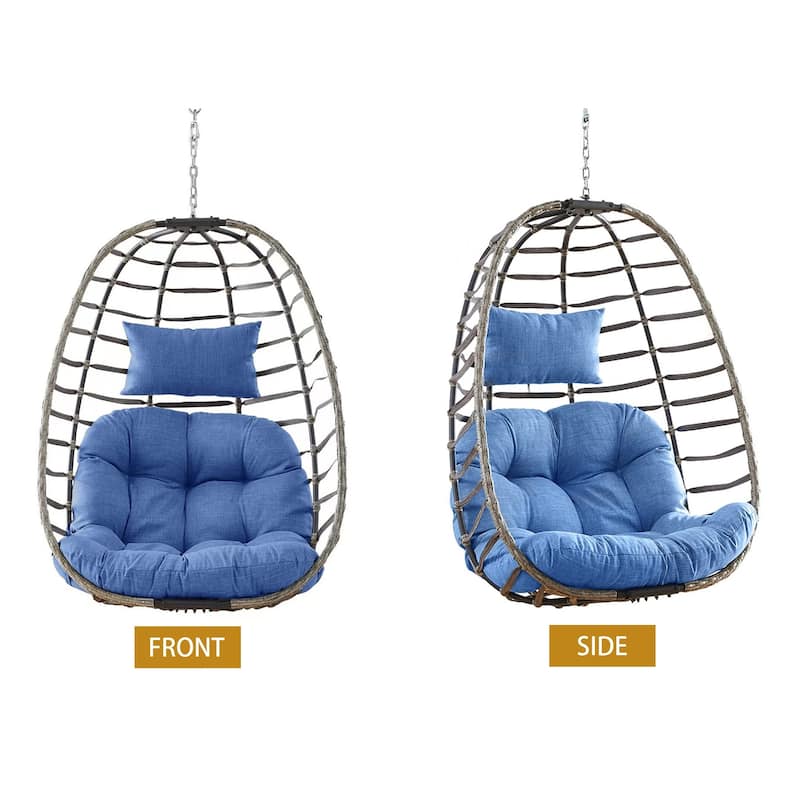 Indoor & Outdoor Foldable Hanging Egg Chair Without Stand