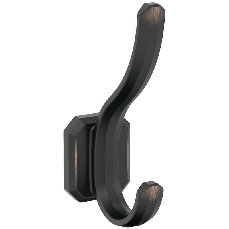 Amerock HBX36693 Granlyn Double Robe Hook - Oil Rubbed Bronze