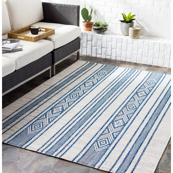 Tansy Indoor/ Outdoor Nordic Stripe Area Rug. Opens flyout.