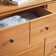 preview thumbnail 26 of 62, Walker Edison Bullrushes 6-Drawer Solid Wood Dresser