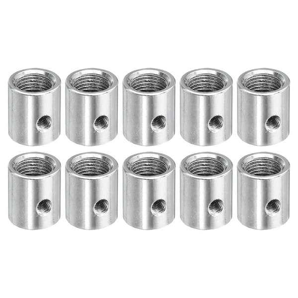 Round Coupling Nut Adapter Screw Thread Convert Sleeve Connector