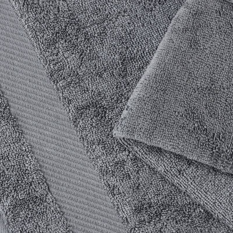 Superior Kendell Egyptian Cotton Solid Medium Weight Bath Towel Set of 2