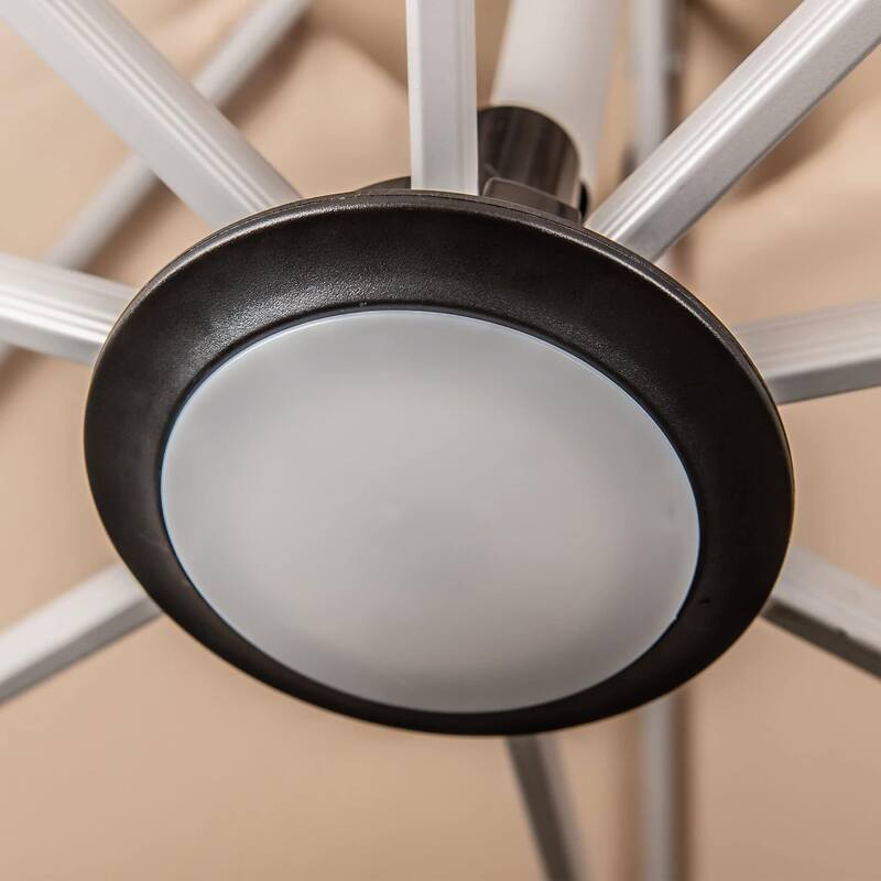 PURPLE LEAF Patio Umbrella Light with Remote Control