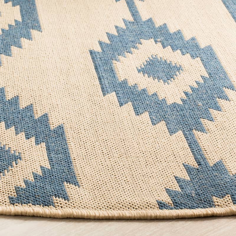 SAFAVIEH Linden Seda Indoor/ Outdoor Waterproof Patio Backyard Rug