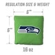 preview thumbnail 2 of 3, Seattle Seahawks NFL Dual Sided Pro Stop & Slide Cornhole Bags