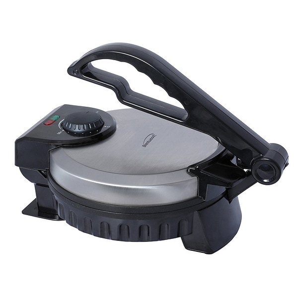 Brentwood Ts-127 8-Inch Tainless Steel Non-Stick Electric Tortilla Maker