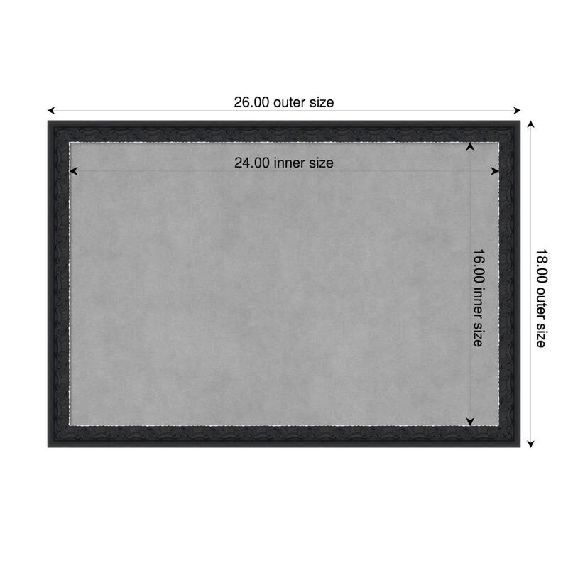 Amanti Art Bethany Black Framed - 26 x 18 in - Bethany Black