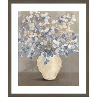 Delicate Fooliage by Asia Jensen Wood Framed Wall Art Print - Svelte ...