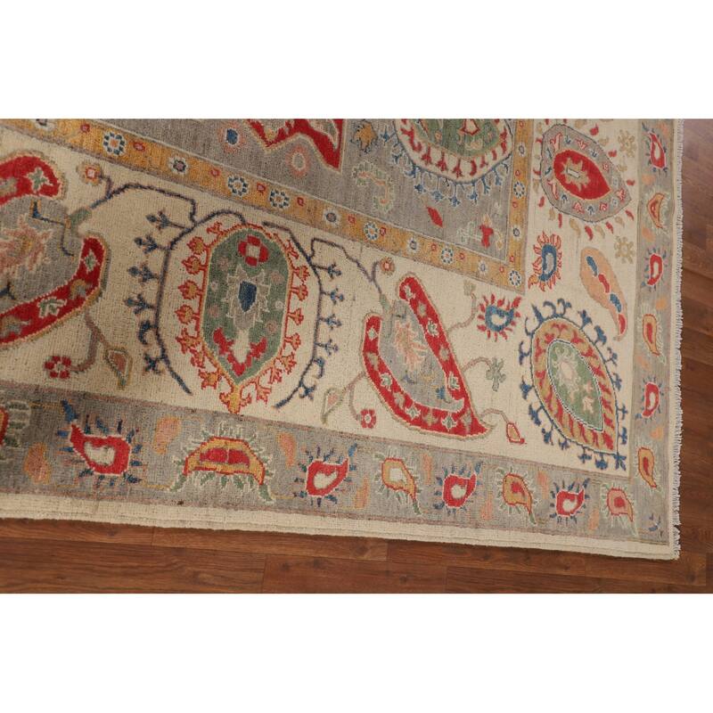 Traditional Kazak Oriental Area Rug Hand-Knotted Bedroom Wool Carpet - 5'9" x 7'11"