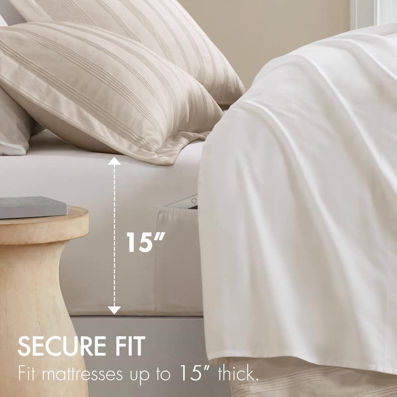 Chelsea Square Logan Woven Striped Comforter Set