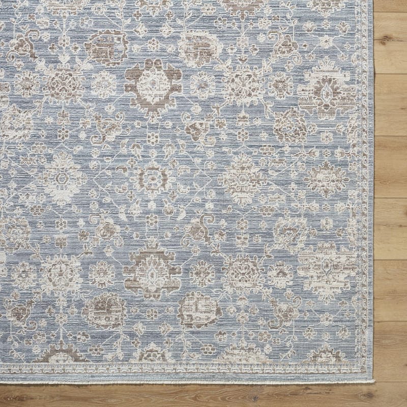 Livabliss Mansfield Traditional Medallion Area Rug