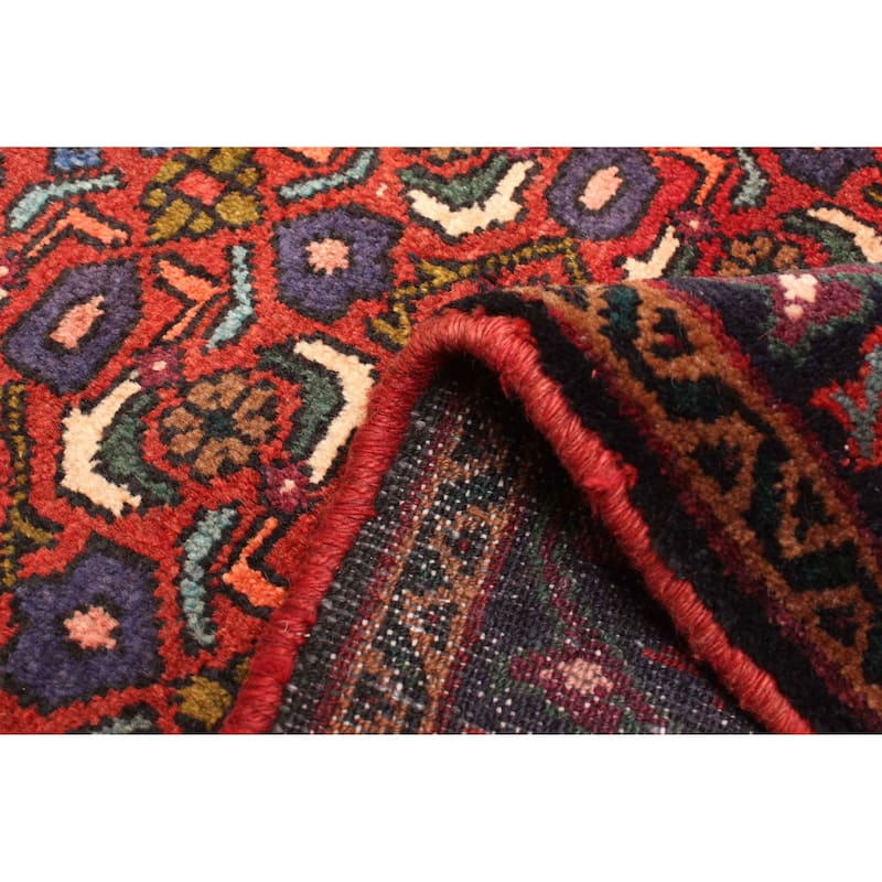 ECARPETGALLERY Hand-knotted Anadol Dark Red Wool Rug - 4'7 x 6'8