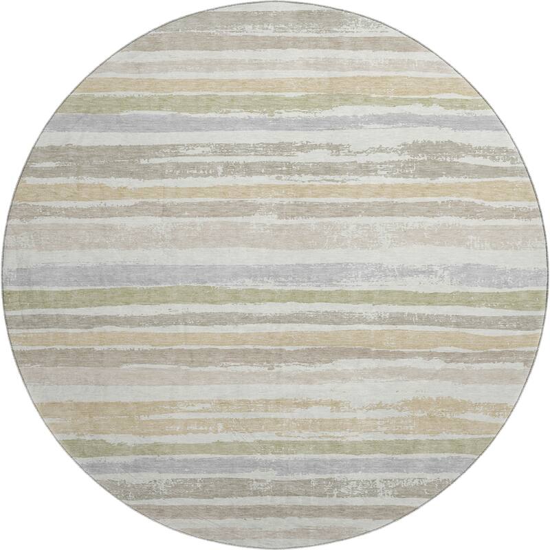 Premium Washable Super Soft Stripe Mayfield Rug