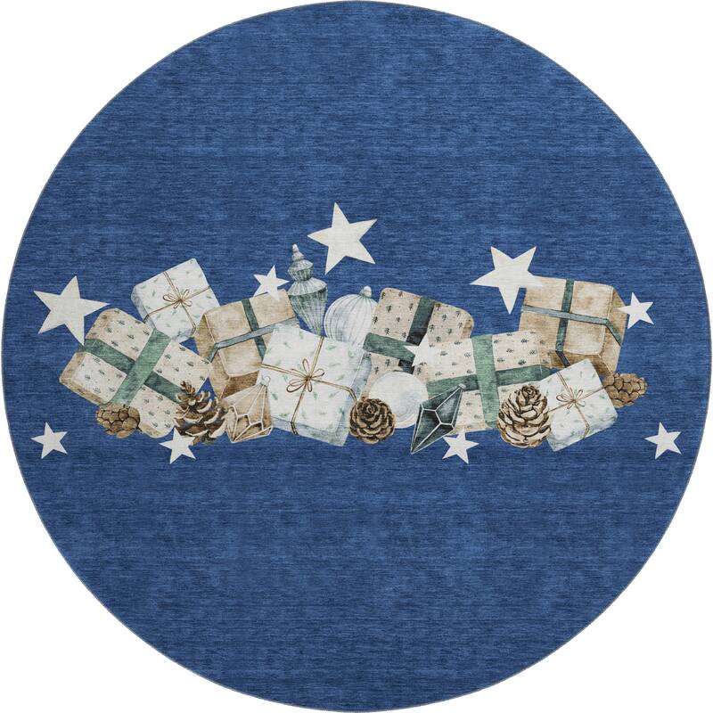 Premium Washable Super Soft Christmas Presents Mayfield Rug