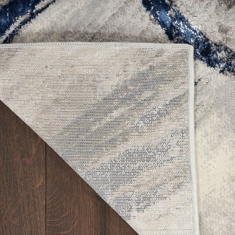 Nourison Brushstrokes Indoor only Abstract Area Rug