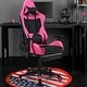 preview thumbnail 9 of 56, Costway Massage Gaming Chair Reclining Racing Office Computer Chair