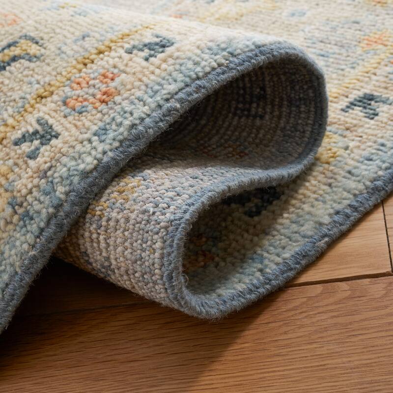SAFAVIEH Hand-Knotted Samarkand Bukurije Traditional Wool Rug