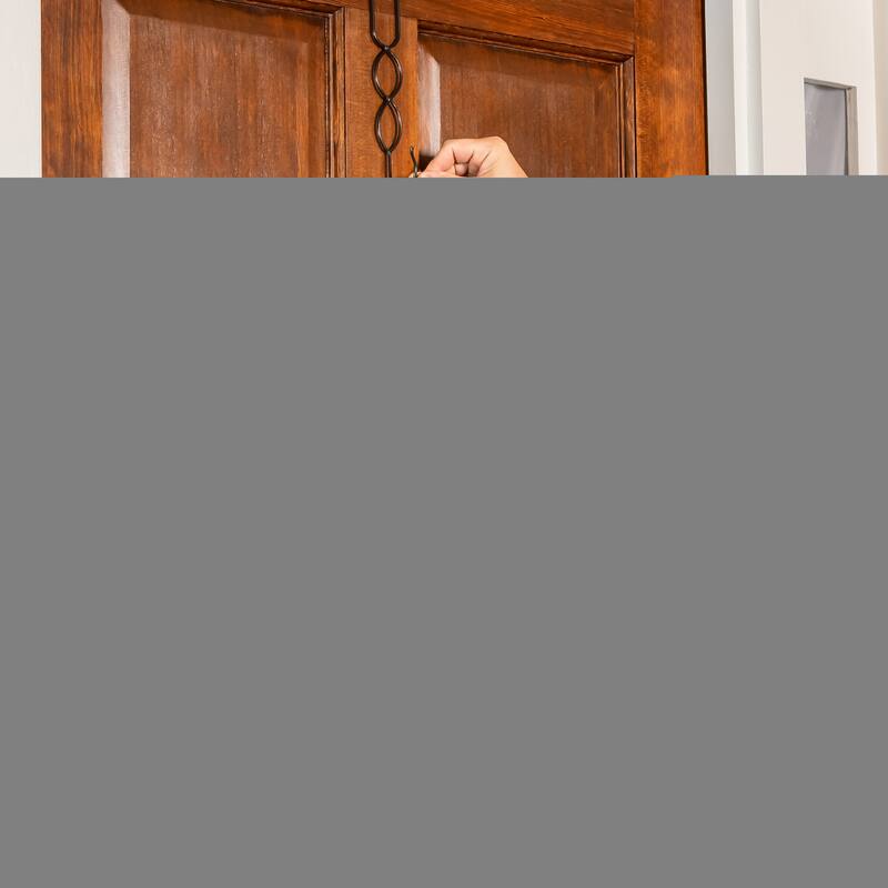 Miami Dolphins 18" x 18" Happy Holidays Door Décor Wall Sign - 18" x 18"